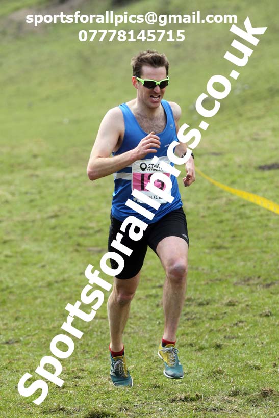 Masters men 2021 NECAA Cross Country Relays, Thornley Farm, Peterlee, Saturday, April 10th. Photo: David T. Hewitson/Sports for All Pics